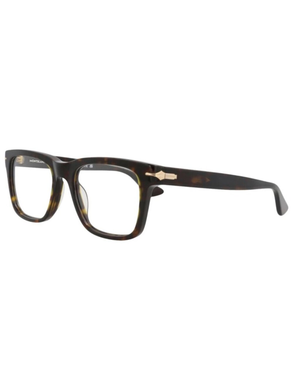 New Montblanc Women's Eyeglasses Square Rectangle Recycled Acetate Frame Mens